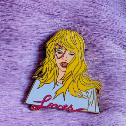 @80 T Swift Lover Enamel Pin