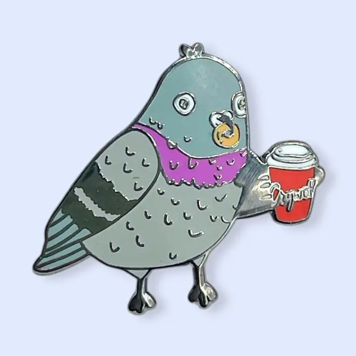@10 Toronto Pigeon Enamel Pin