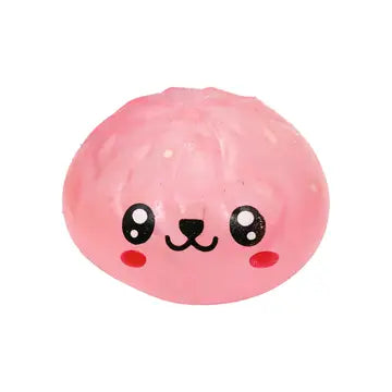 Bao Neon Pastel Glow In Dark Jiggly Jelly Dumpling Squishy Toy
