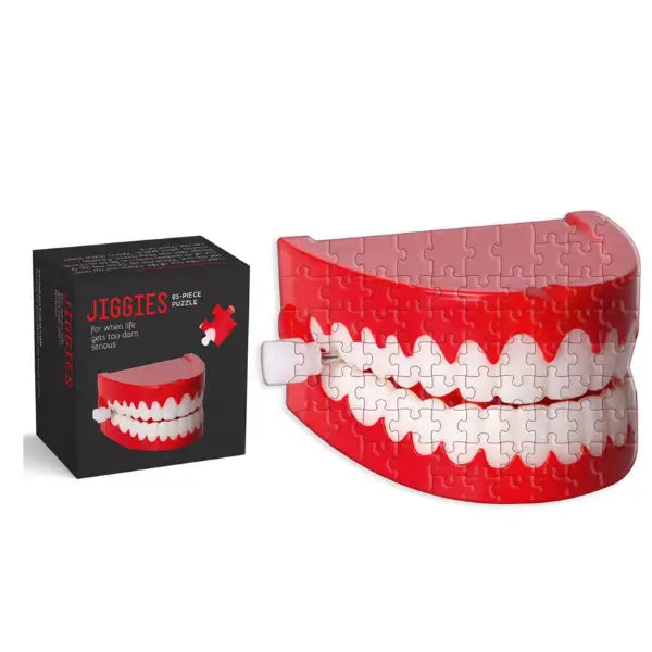 Jiggies Chatterbox Teeth-Shaped Puzzle