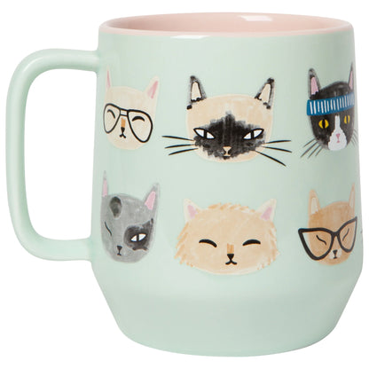 Mega 22oz Feline Fine Mug