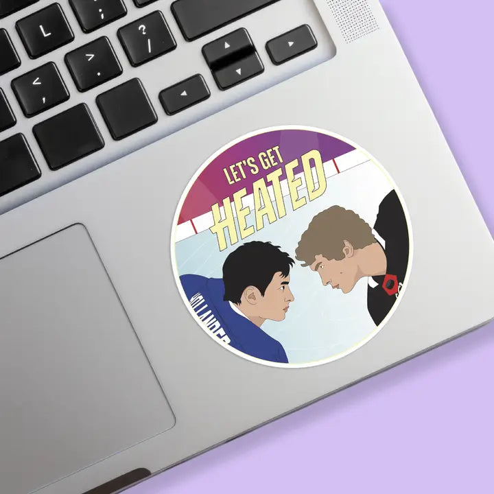 S63 Let's get Heated Sticker