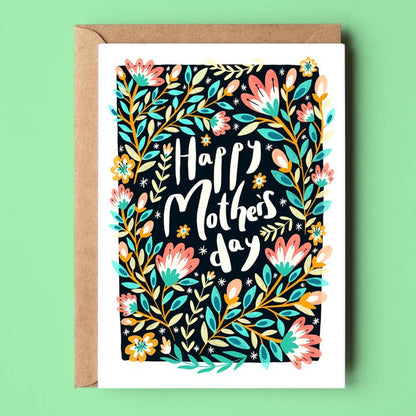 Happy Mother's Day Folk Card