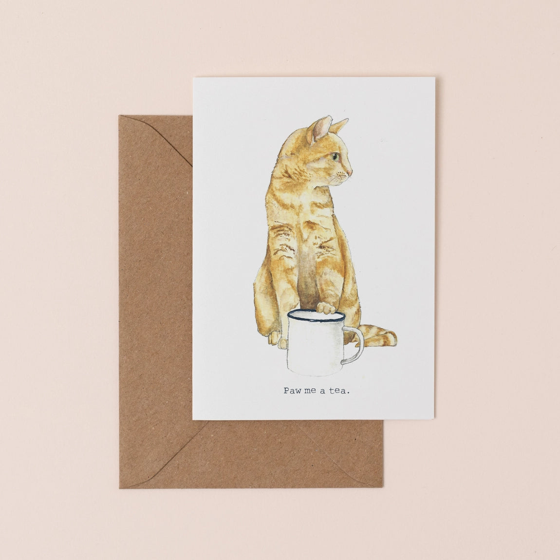 Paw Me a Tea Card