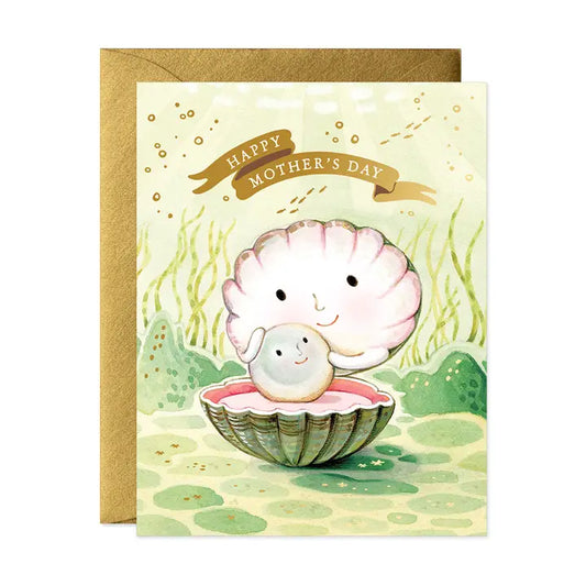 Mother of Pearl Greeting Card