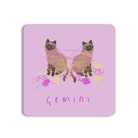 Zodicats Coaster Gemini