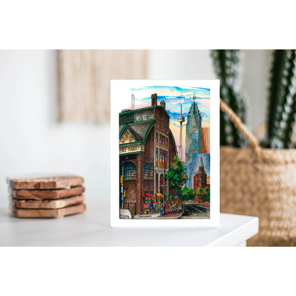 St. Lawrence Market Toronto Greeting Card