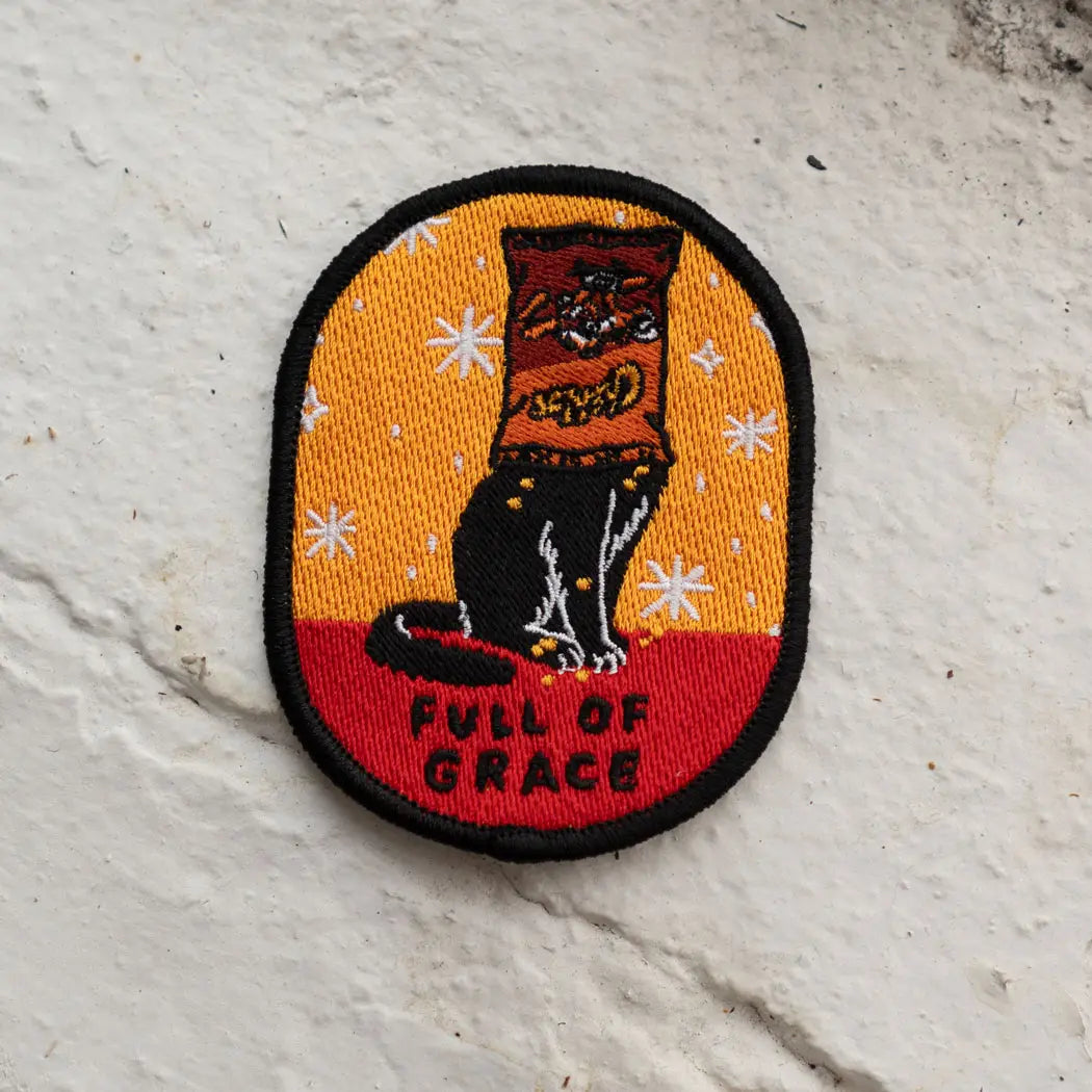 #12 Full of Grace Cat Sticky Patch
