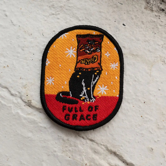 #12 Full of Grace Cat Sticky Patch