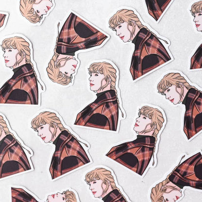 S51 Taylor Evermore Pop Culture Sticker