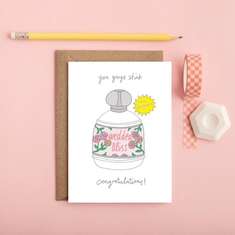 Wedded Bliss Greeting Card