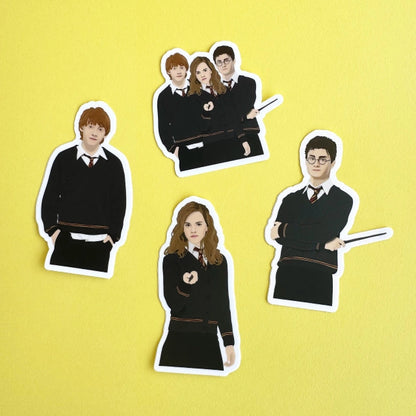 S33 Harry Potter Golden Trio Sticker