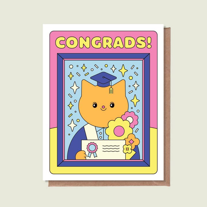 Congrads Greeting Card