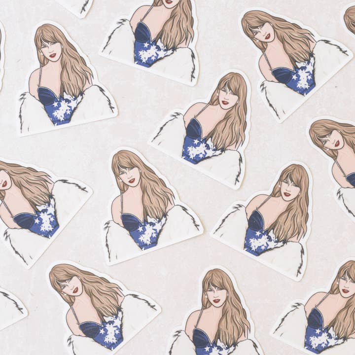 S49 Taylor Midnight Pop Culture Sticker