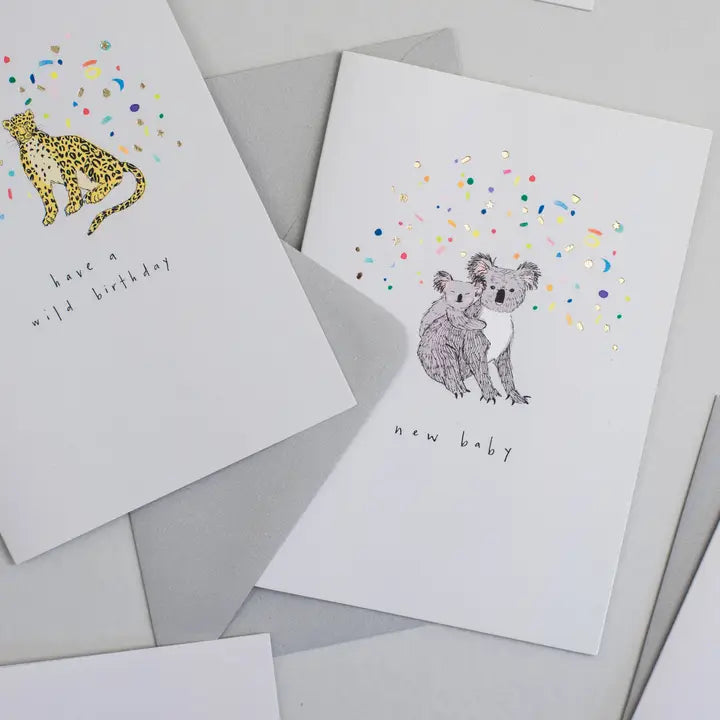 Have A Wild Birthday Confetti Card