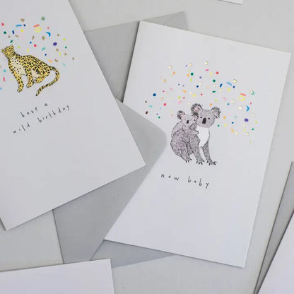 Have A Wild Birthday Confetti Card