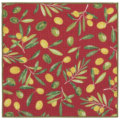 Olive Oil Recycled Microfibre Dishcloth Set of 2