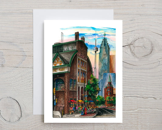 St. Lawrence Market Toronto Greeting Card