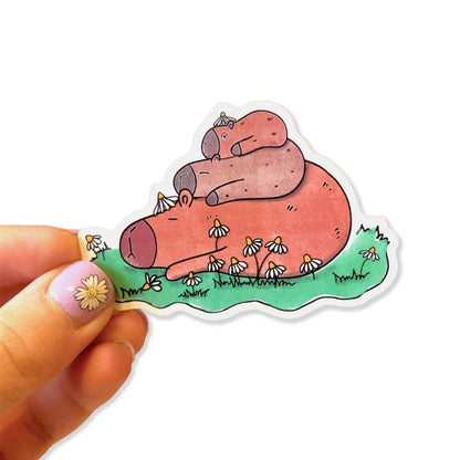 S1 Capybara Sticker Vinyl Sticker