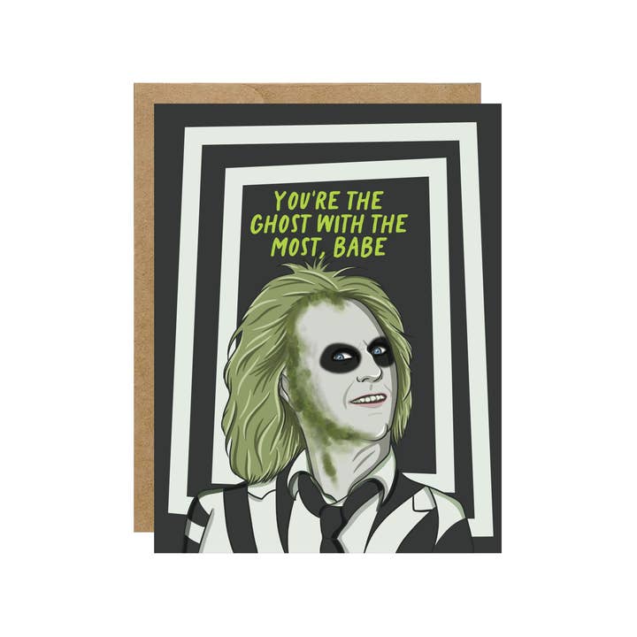 You're The Ghost With The Most Pop Culture Card