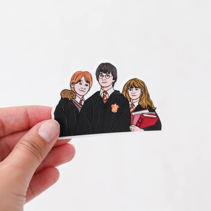 S45 Magical Trio Pop Culture Sticker