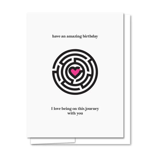 Amazing Birthday Letterpress Birthday Card