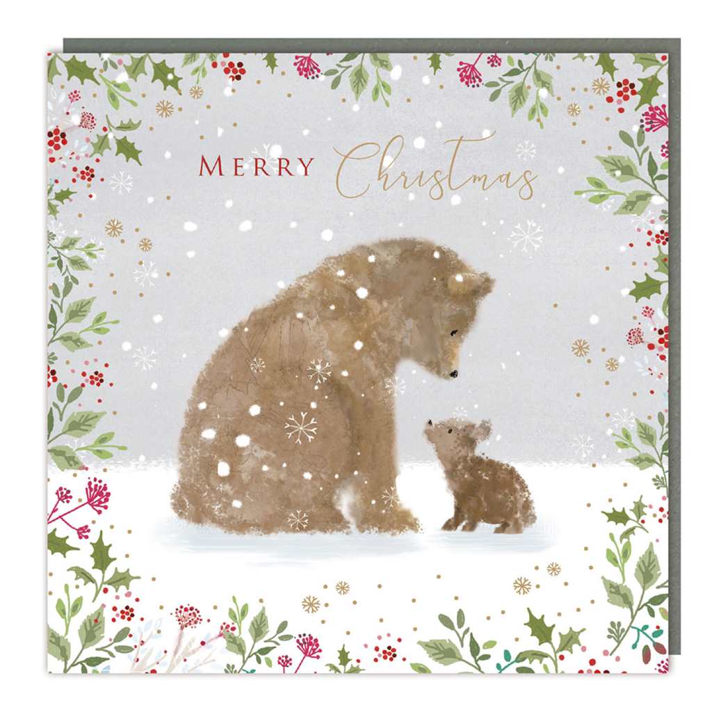 Bears in the Snow Christmas Boxed Cards