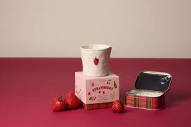 Bistro Tin Candle Strawberry