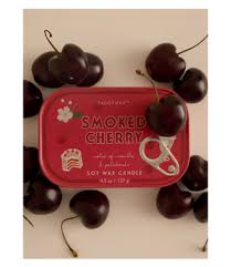 Bistro Tin Candle Smoked Cherry