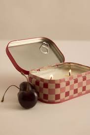 Bistro Tin Candle Smoked Cherry