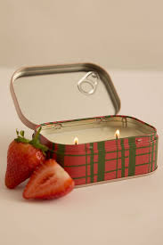Bistro Tin Candle Strawberry