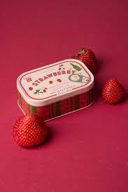Bistro Tin Candle Strawberry