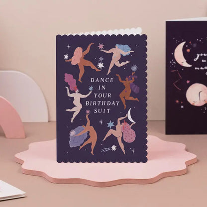 Birthday Suit Birthday Card