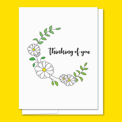 Thinking of You Letterpress Card