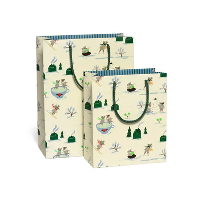 Ice Skating Village Large Gift Bag