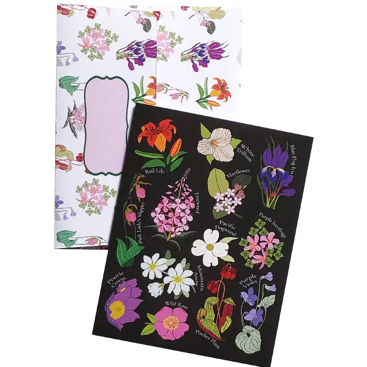 Flowers of Canada Greeting Card