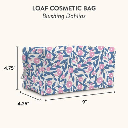 Blushing Dahlias Toiletry Bag