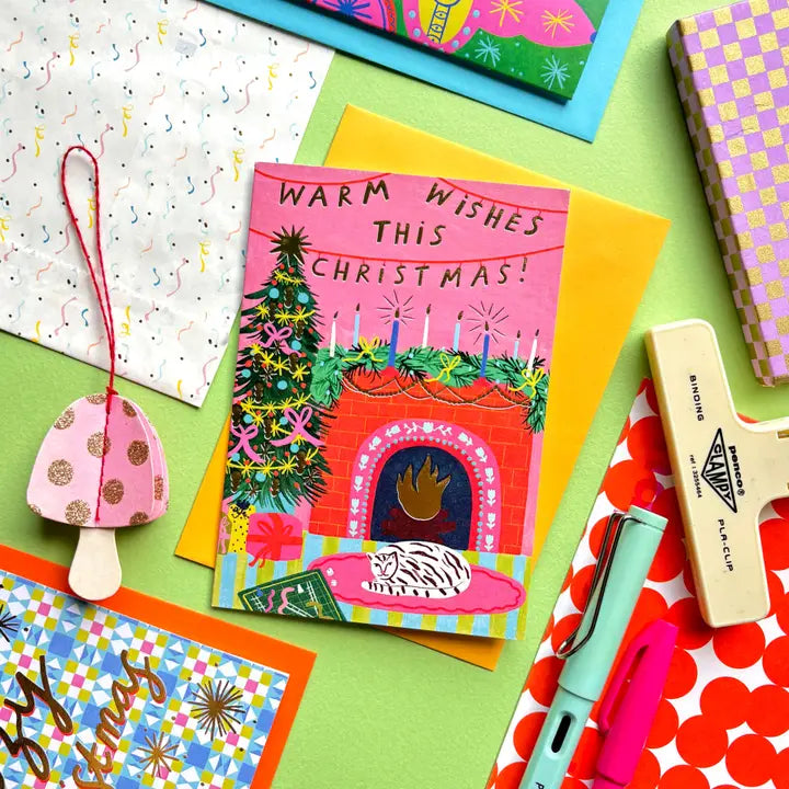 Warm Wishes This Christmas Greeting Card