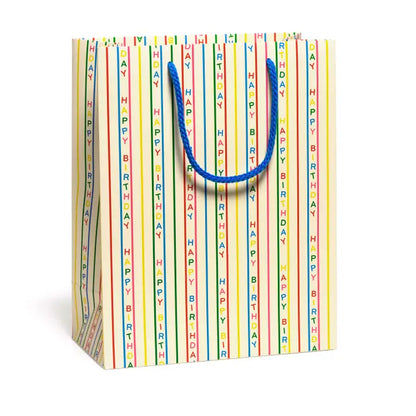 Birthday Stripes Gift Bag – Large