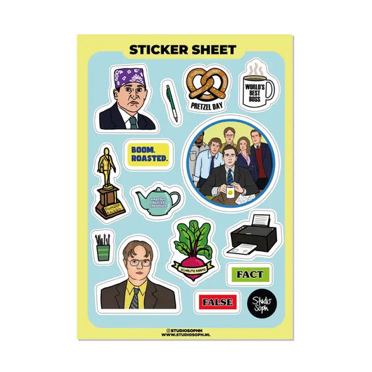 The Office Sticker Sheet