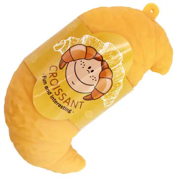 Realistic Croissant Fluffy Squishy Toy