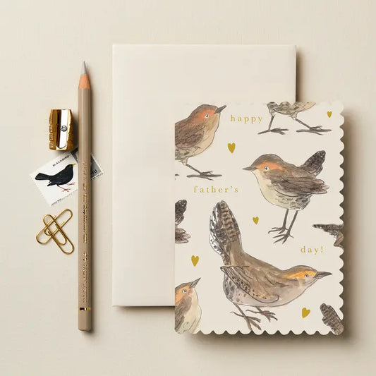Wren Happy Father's Day! Card