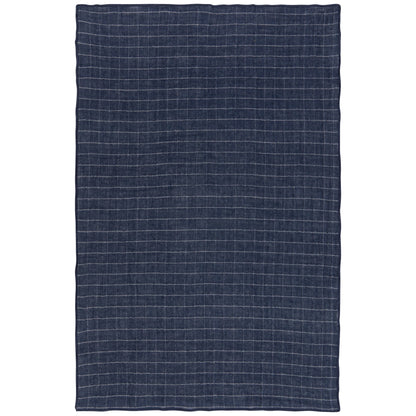 Double Weave Midnight Tea Towel Set of 2