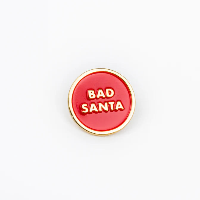 X2 Bad Santa Enamel Pin