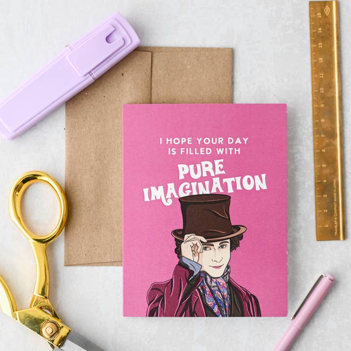 Wonka Pure Imagination Pop Culture Card