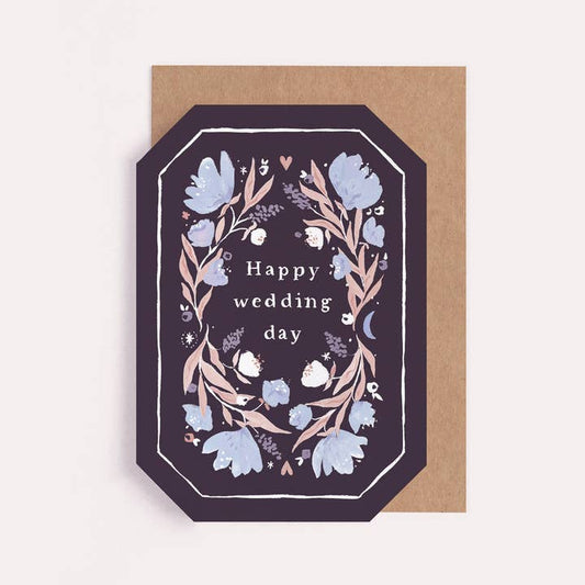 Floral Wedding Card