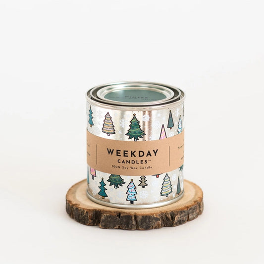 Paint Tin Candle | Home Decor | Winter | Vanilla Spruce 8oz