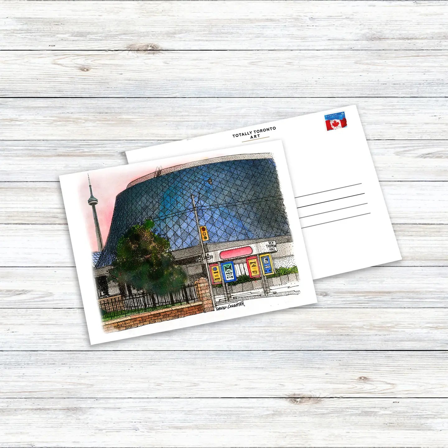 Roy Thomson Hall Toronto Postcard