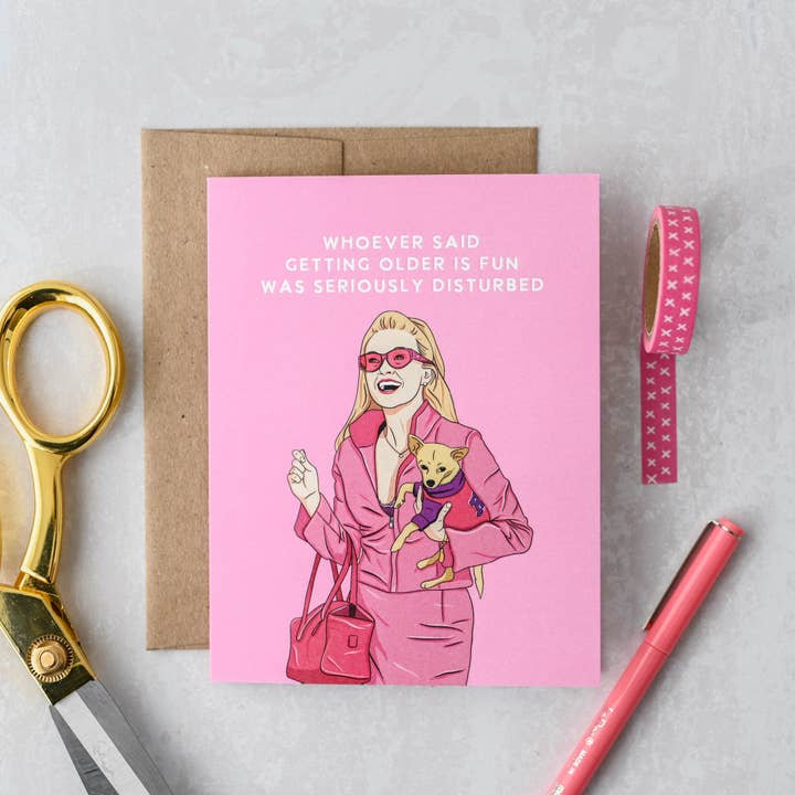 Elle Getting Older Is Fun Pop Culture Birthday Card