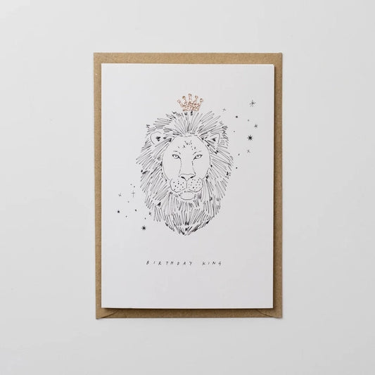 Birthday King Card